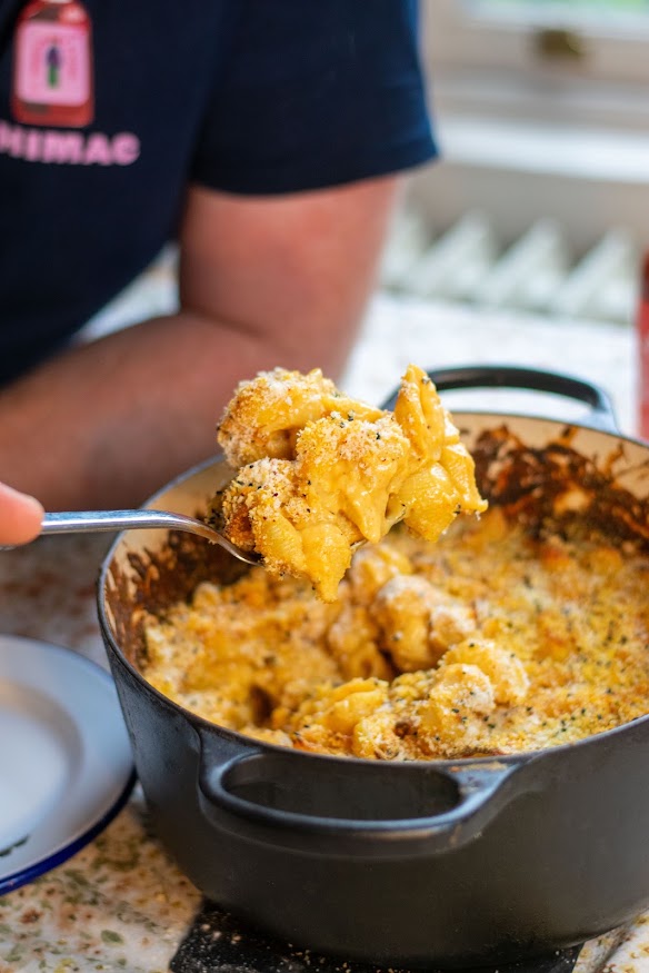 Buffalo Mac and Cheese for Lewis Capaldi