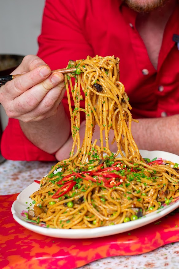 Pretty Pimpin' Noodles