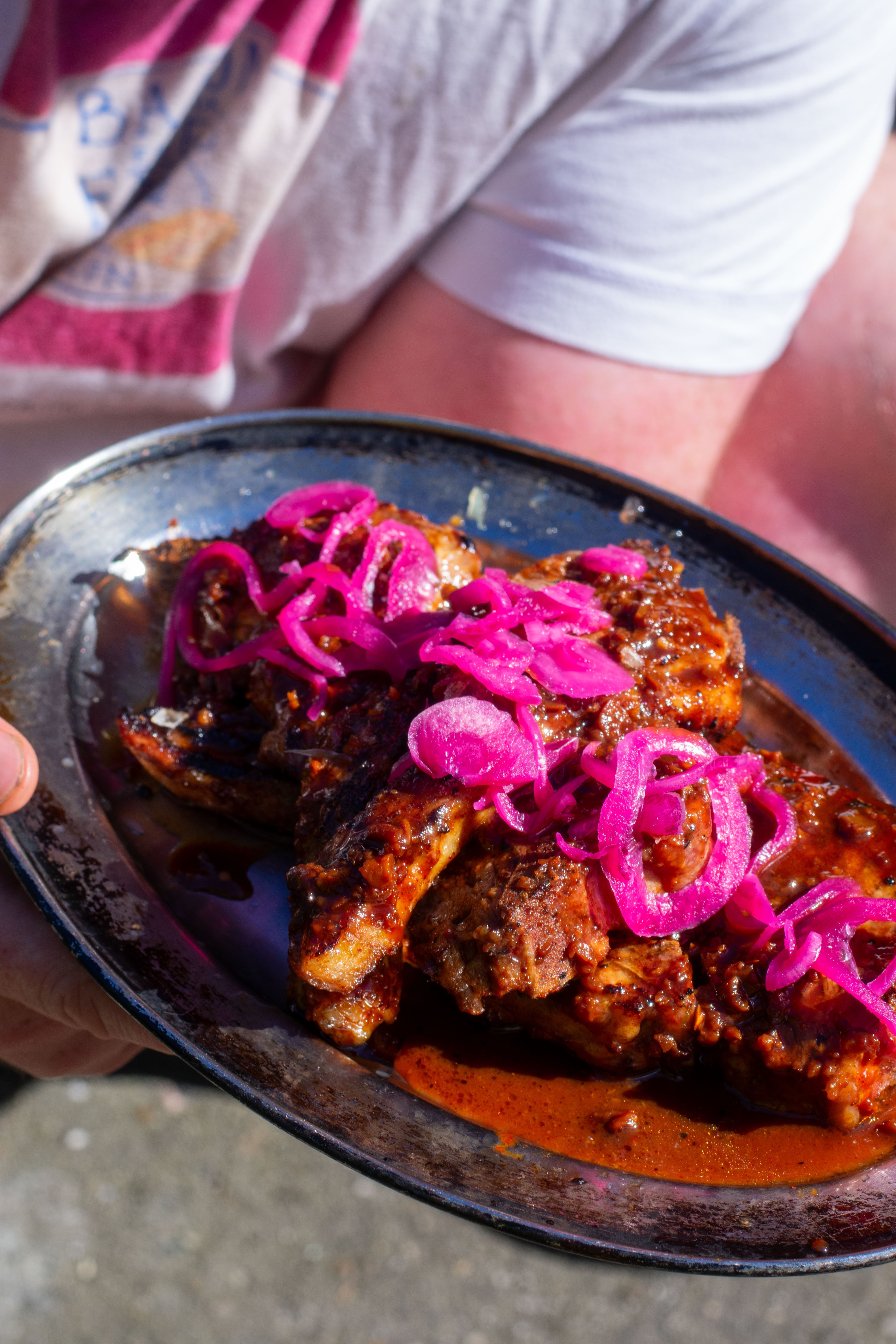 Sticky K-BBQ Lamb Loin Chops