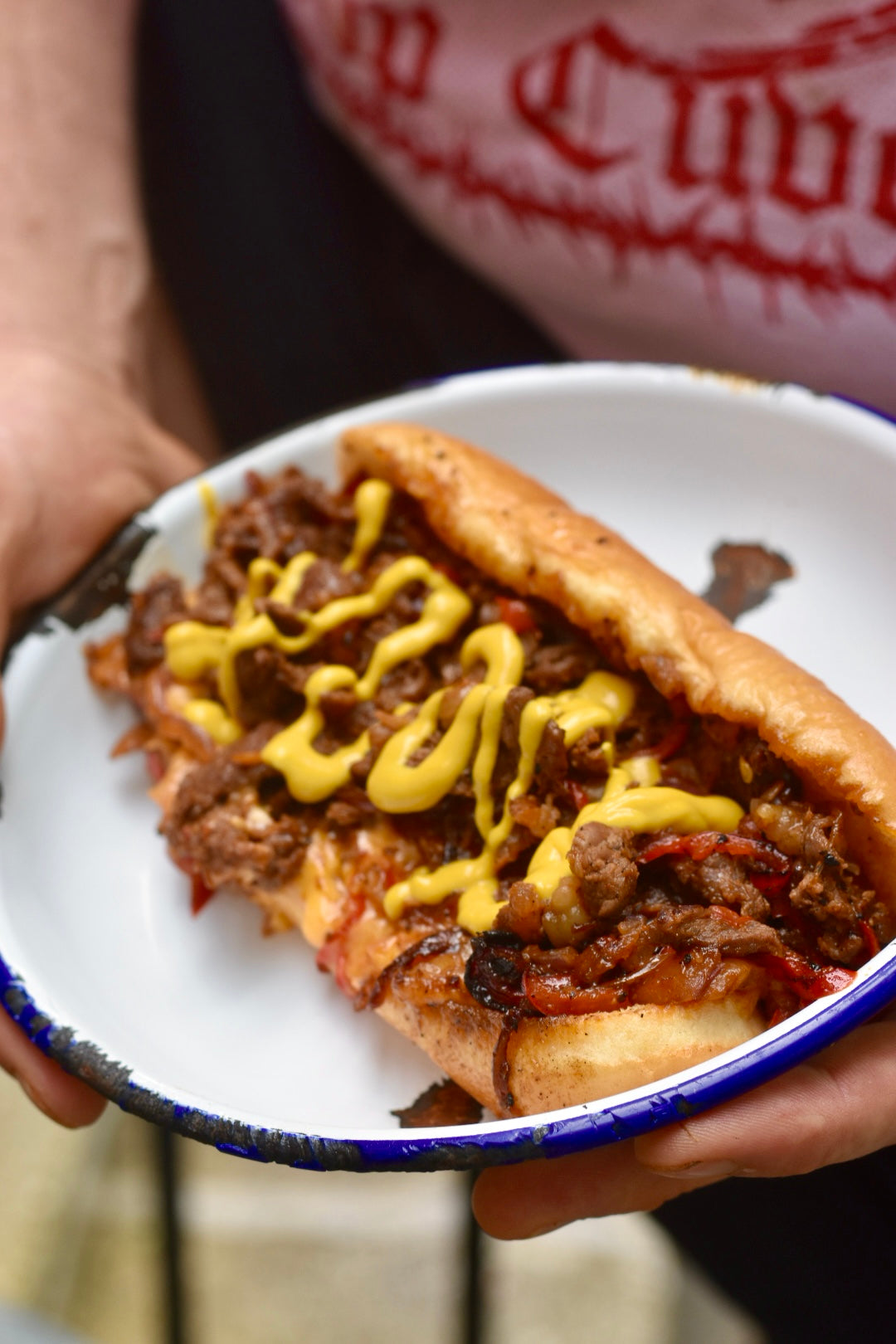 Korean Hot Philly Cheesesteak