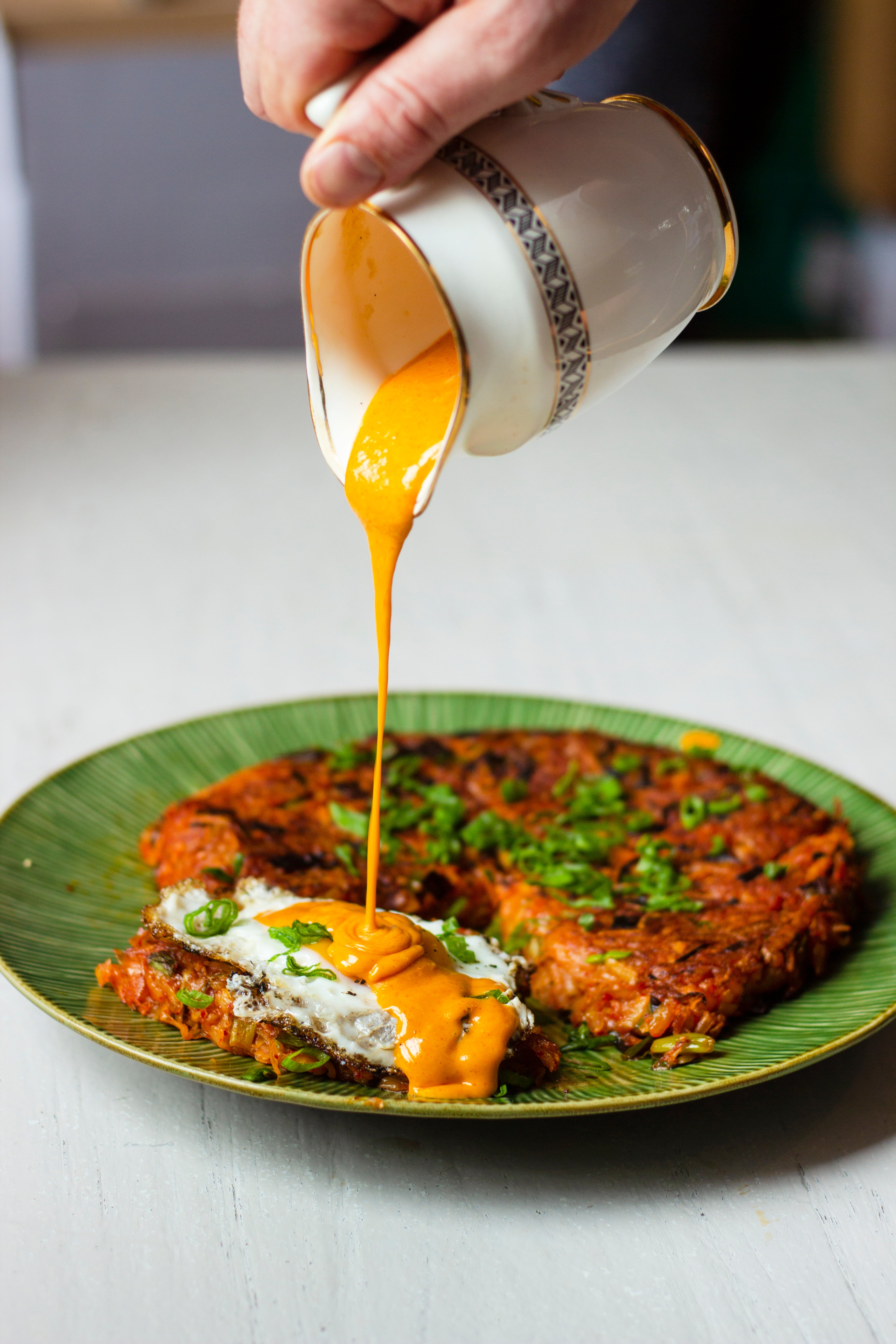 Korean Hot Hollandaise sauce