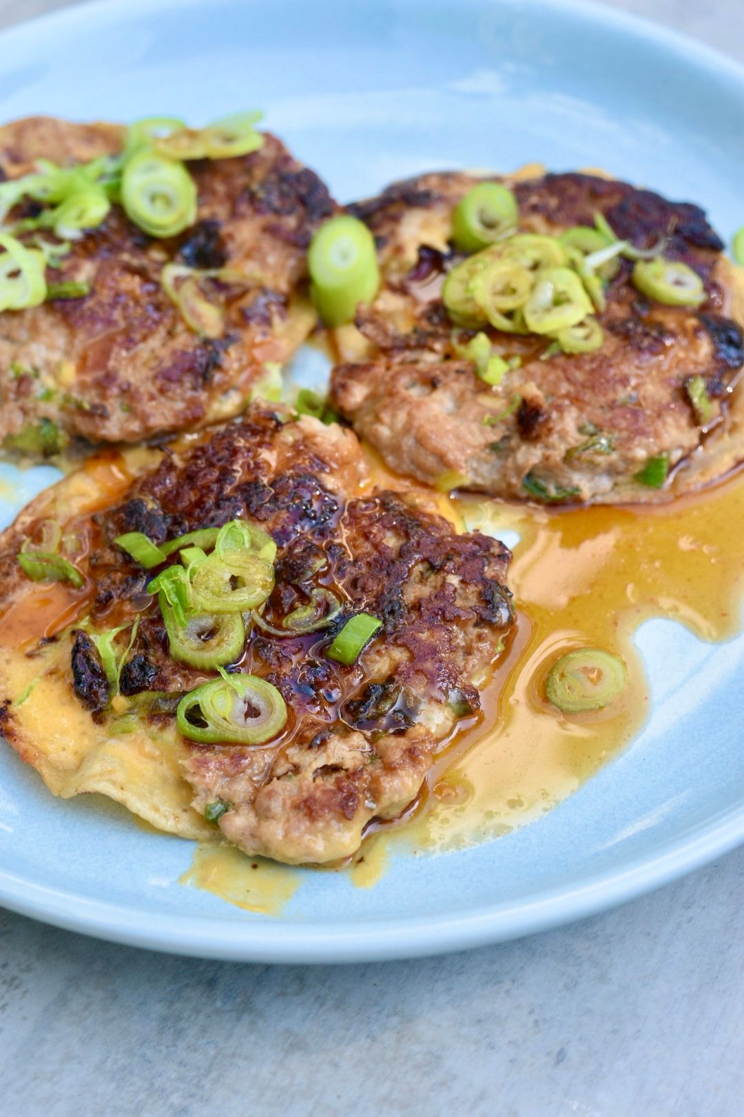 Sriracha Caramel Dumpling Tacos